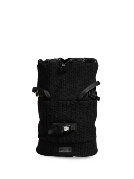 Rucsac Dolce & Gabbana tricotate negru
