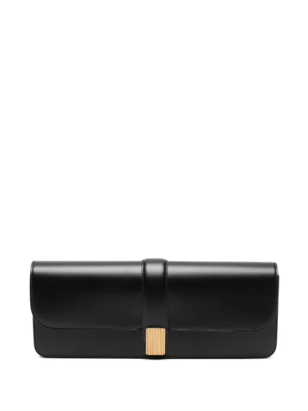 Top Khaite din piele negru