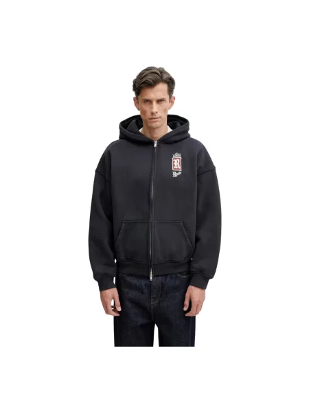 RHUDE Fumar 91 bluza rozpinana czarna