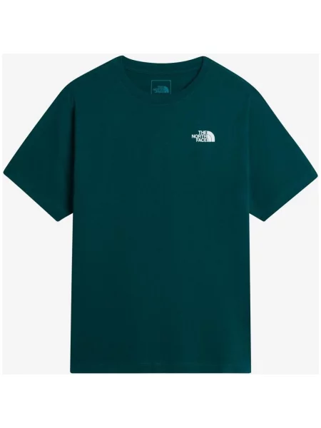 Koszulka z krótkim rękawem The North Face NSE Box Evolution ciemny S zielony