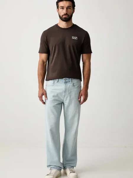 Emporio Armani kratka majica rjava