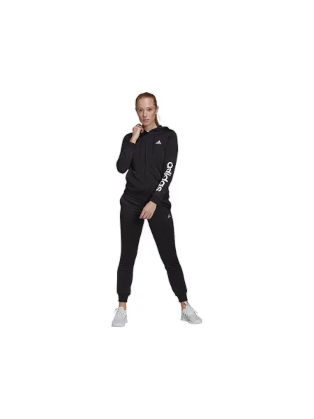 Frottír ruha Adidas autogrammal fekete