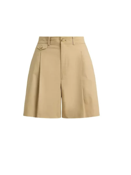 Szorty w kroju regular fit z czystej bawełny Ralph Lauren beżowe
