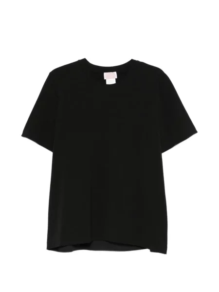 Tricou Marina Rinaldi cu decolteu rotund negru