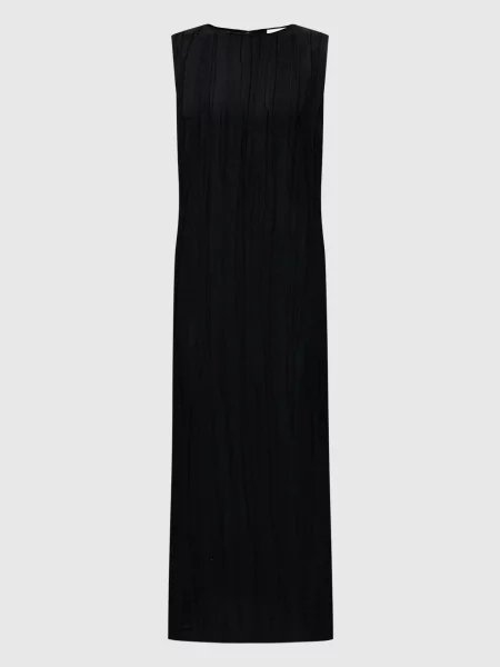 Сукня MINGA з шовком Lou Lou Studio чорна