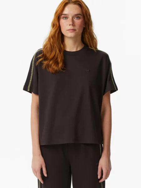 Футболка Lacoste коричнева