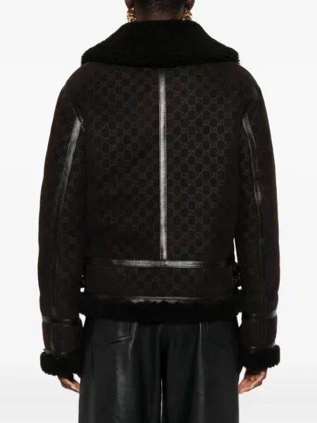 Geanta de piele Gucci maro