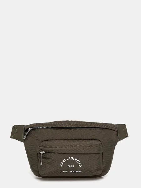 Чанта за кръст Karl Lagerfeld зелено