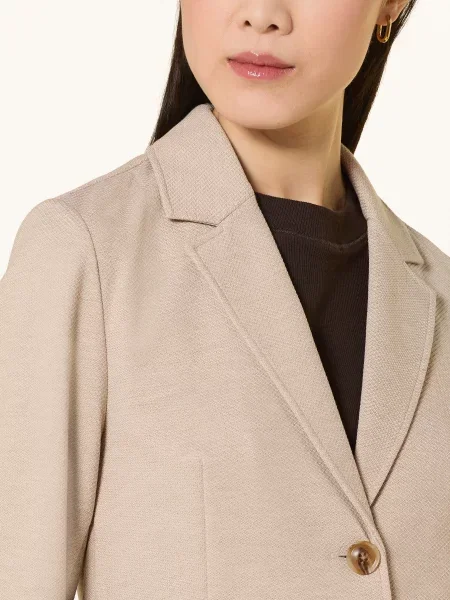 Marynarka Mos Mosh z twillu bez fiszbin beżowa