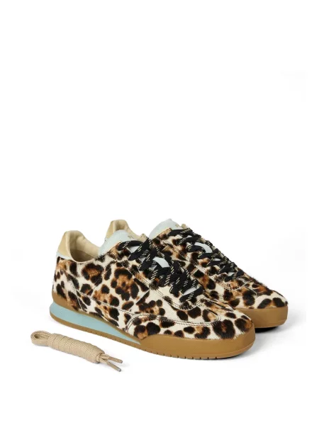 Sneakerși Paul Smith cu imagine cu model leopard