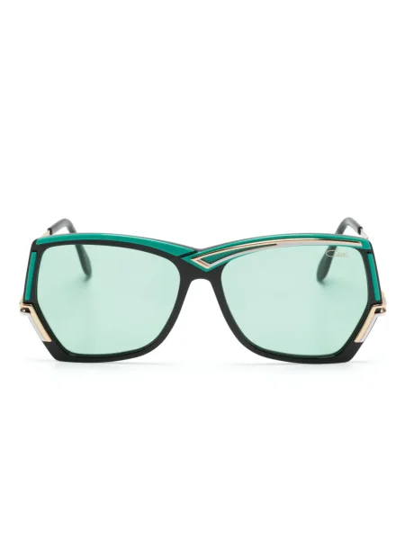 Ochelari de soare Cazal cu imprimeu geometric negru