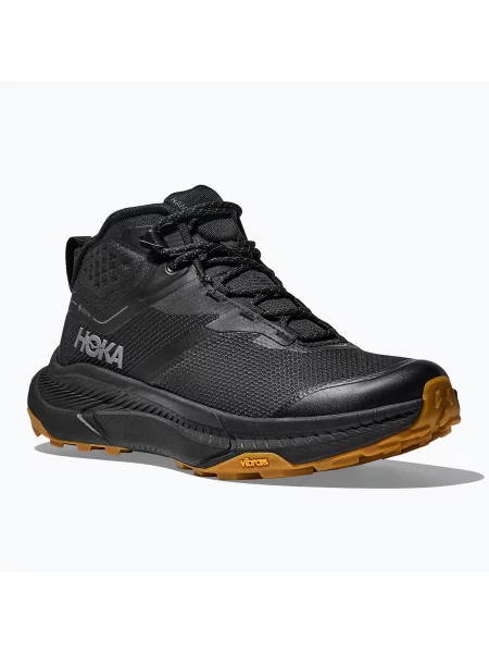 Кросівки трекінгові HOKA Transport Hike GTX black/black чорні