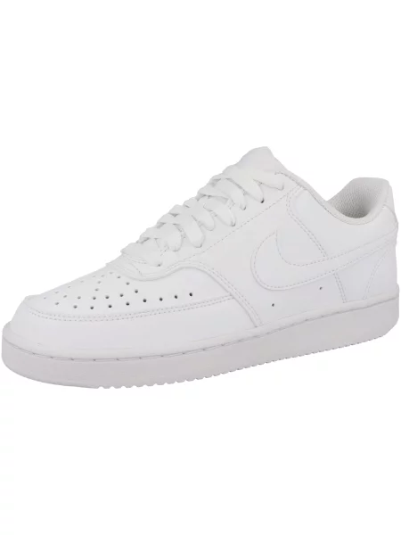 NIKE Pantofi sport Court Vision' alb