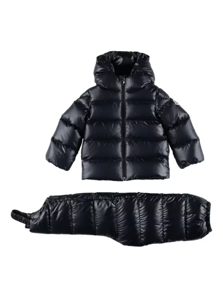 Kurtka puchowa dziecięca Moncler Enfant czarna