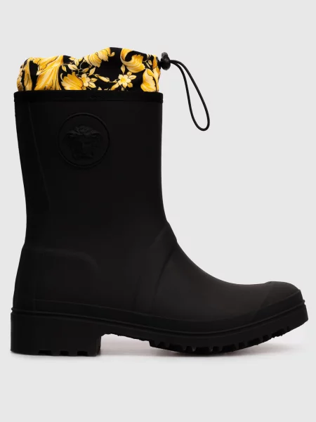 Детские ботинки Versace черные