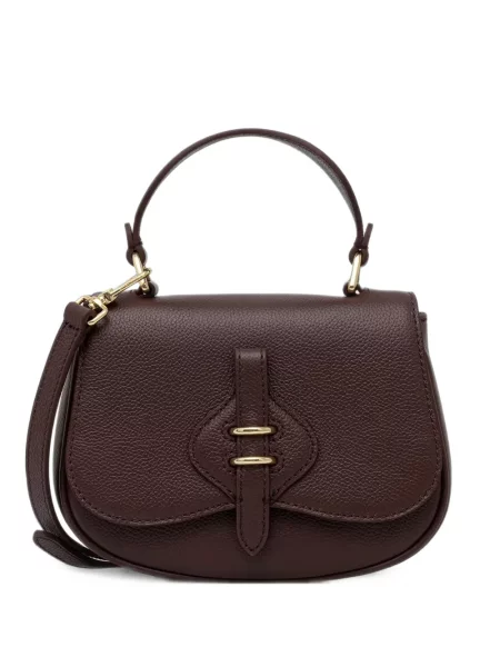 Geantă shopper Coccinelle din piele violet