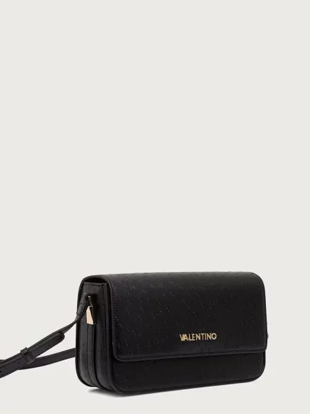 Valentino Bags geantă crossbody pentru femei cu imitație de piele ROSSY RE negru