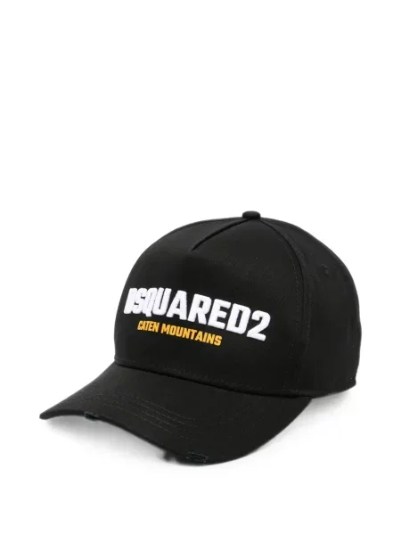 Șapcă Dsquared2 cu broderie negru