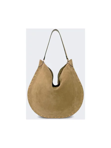 Torebka hobo Isabel Marant brązowa