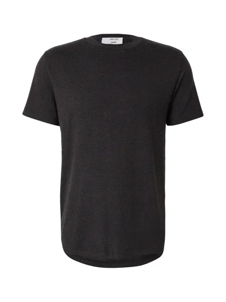 DAN FOX APPAREL Tricou Björn T-shirt închis gri