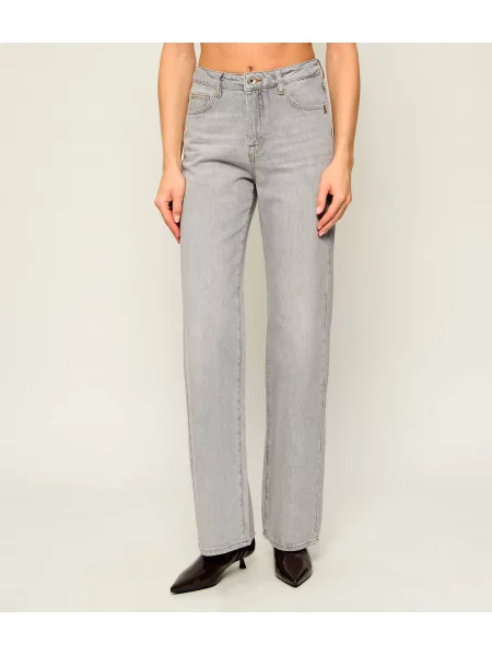 Patrizia Pepe Blugi | Straight fit gri