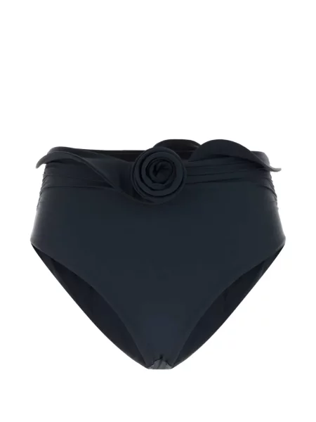 Bikini Magda Butrym cu volane albastru