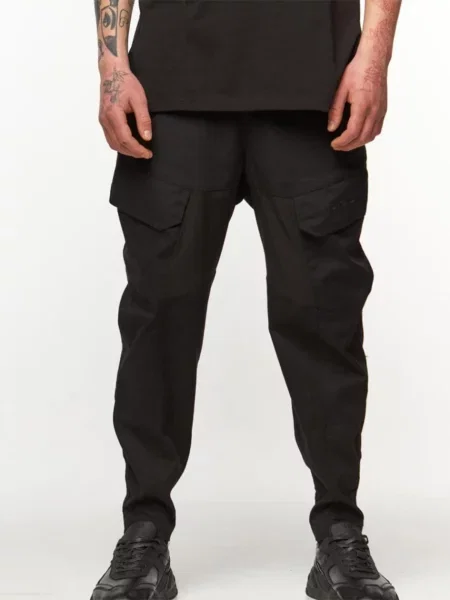 Брюки тур из спандекса черные