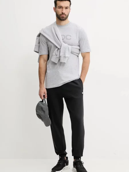 Кофта POC з капюшоном з принтом сірий