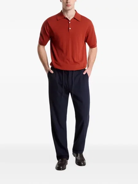 Pantaloni Guess cu cordon albastru