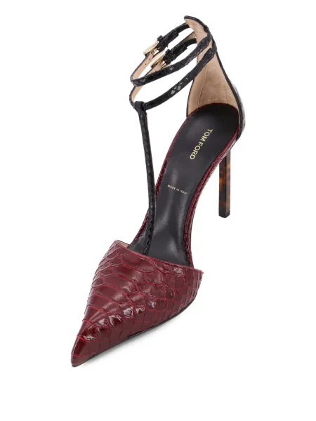 Pantofi cu toc Tom Ford roșu