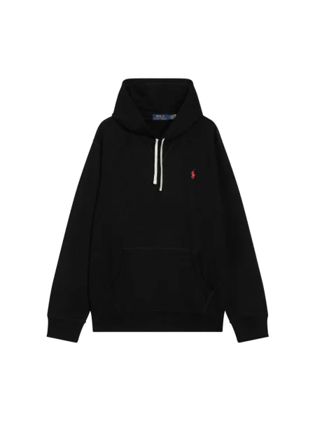 Bluza z kapturem Polo Ralph Lauren z kapturem czarna