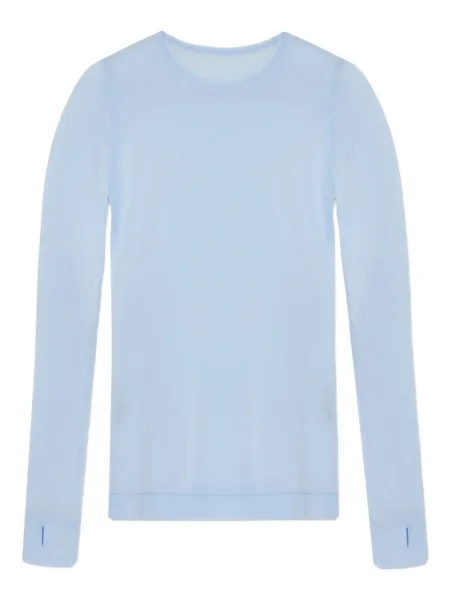 Top Issey Miyake lung albastru