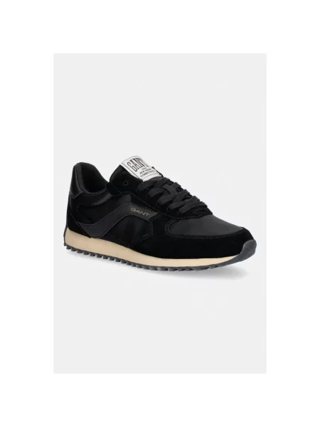 Sneakersy Gant skórzane czarne