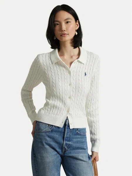 Polo Ralph Lauren Cardigan alb