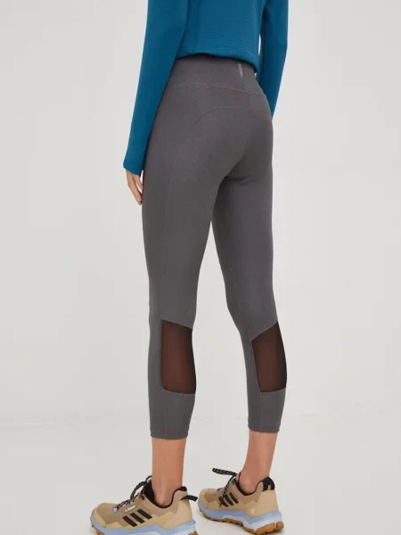Sportovní legíny Helly Hansen Constructed hladké šedá