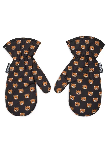 Перчатки Moschino черные