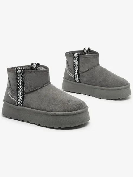 Škornji za sneg Resti siva