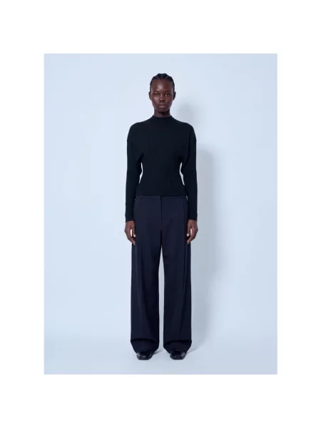 Dzianinowy sweter Sportmax czarny