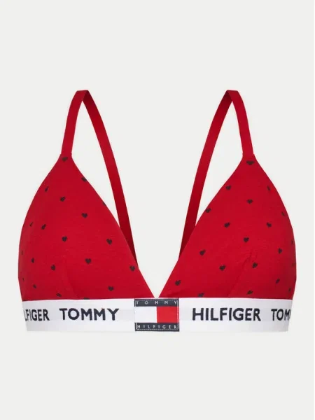 Tommy Hilfiger Sutien Bralette Roșu alb