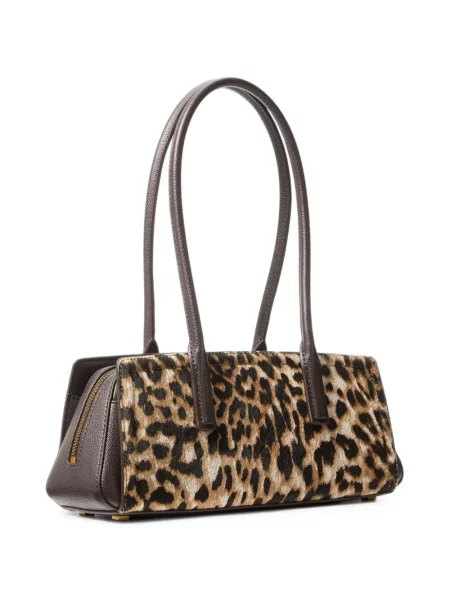 Geantă Michael Kors cu imagine maro