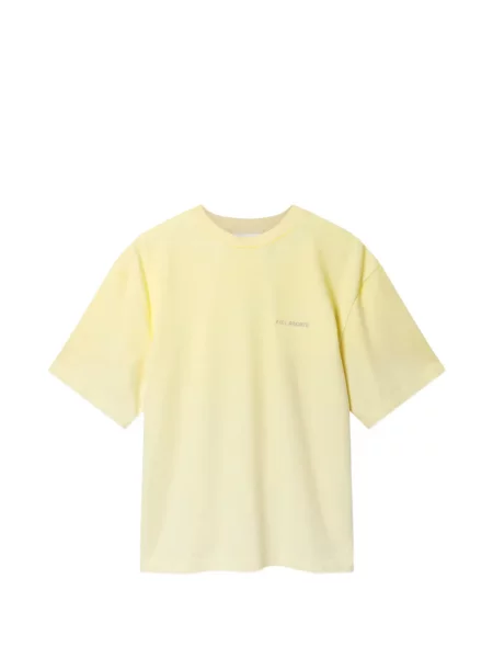 Tricou Axel Arigato cu broderie cu gradient galben