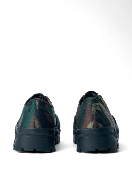 Sneakerși Oamc cu model camuflaj verde