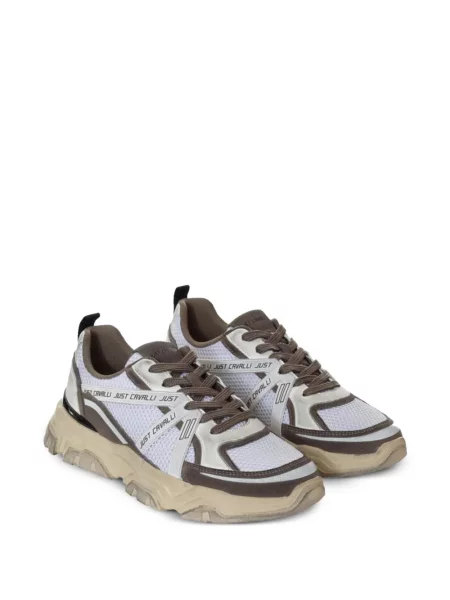 Sneakerși Just Cavalli alb