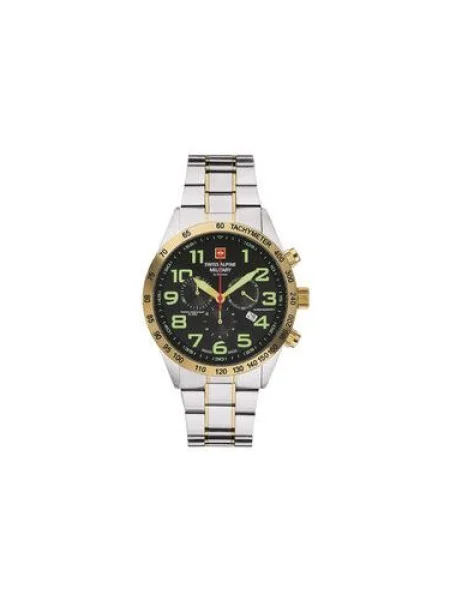Ceas Swiss Alpine Military argintiu
