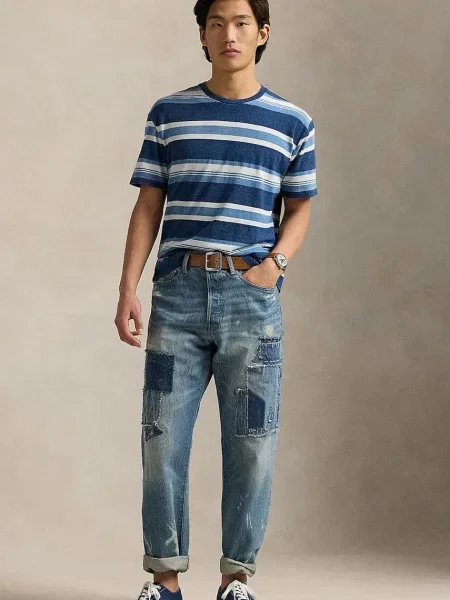 Tričko Polo Ralph Lauren modrá