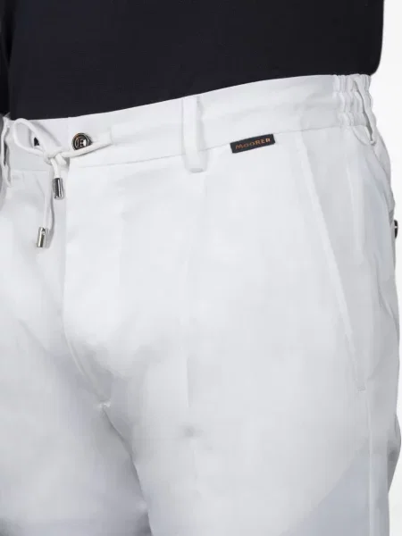 Pantaloni Moorer cu cordon alb