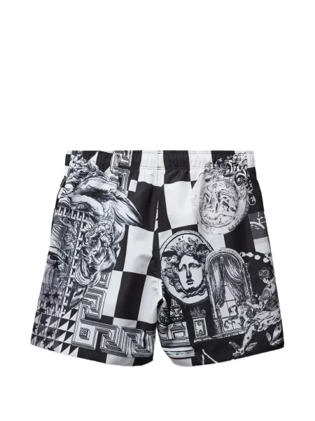 Slip de baie Versace negru