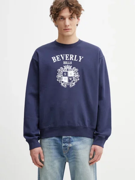 Sporty & Rich BH Crest hanorac oversized de bărbătesc