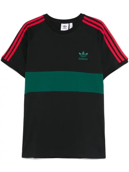Tricou Adidas cu dungi negru