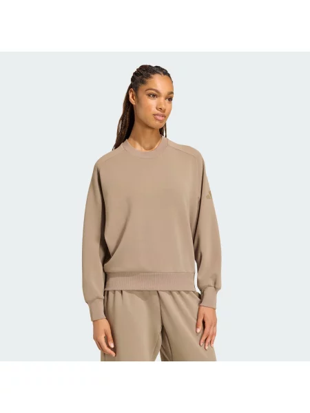 BLUZA O LUŹNYM KROJU SOFT LUX zielona